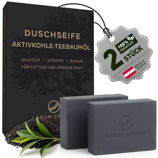 LS Aktivkohle Seife, 2 Stück