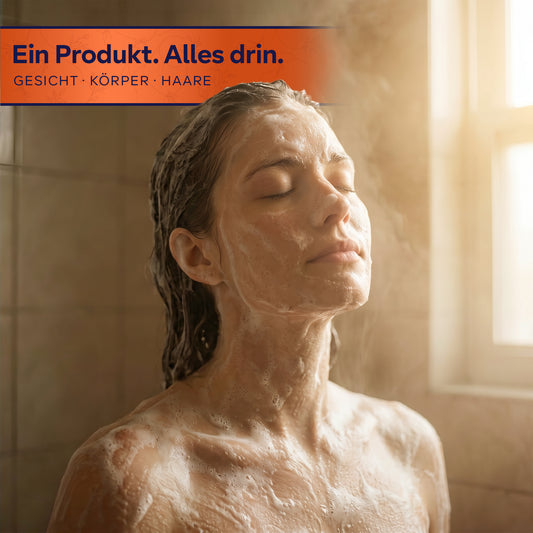 larum sports Duschseife Mandarine Basilikum, 2 Stück