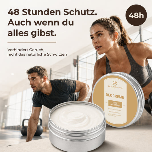 larum sports Deo Creme 48h pur parfumfrei