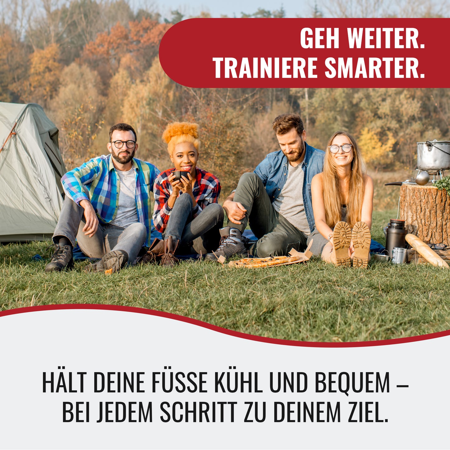 The All-Day Warm | warme Socken, 6 Paar, schwarz