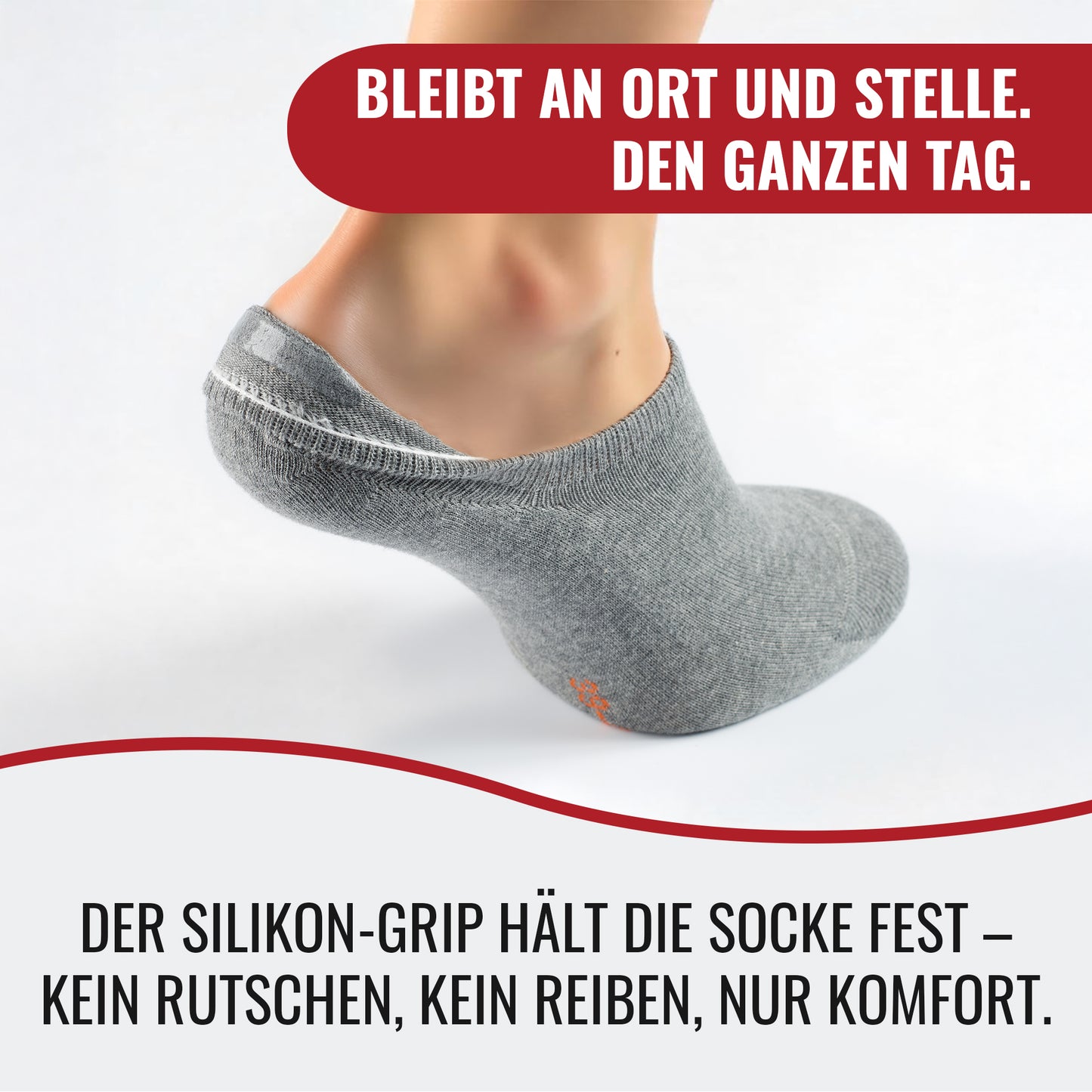 The Invisible | Füßlinge, 10 Paar, Jeans Colors