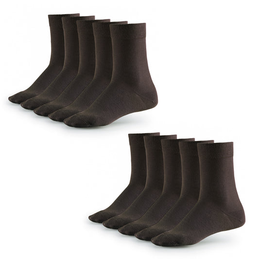 Socken Cotton classic, 10 Paar, Coffee Bean