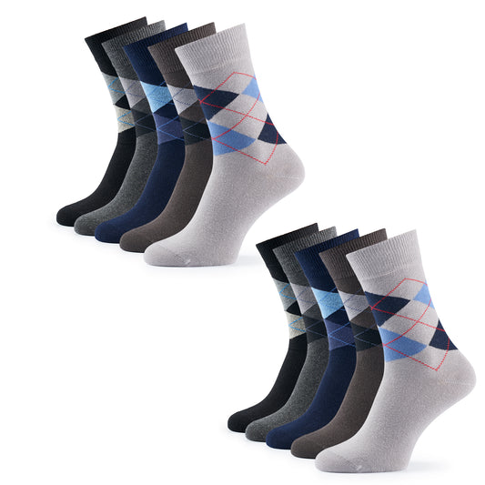 The Cotton Classic | Crew Socken, 10 Paar, Jeans Mix