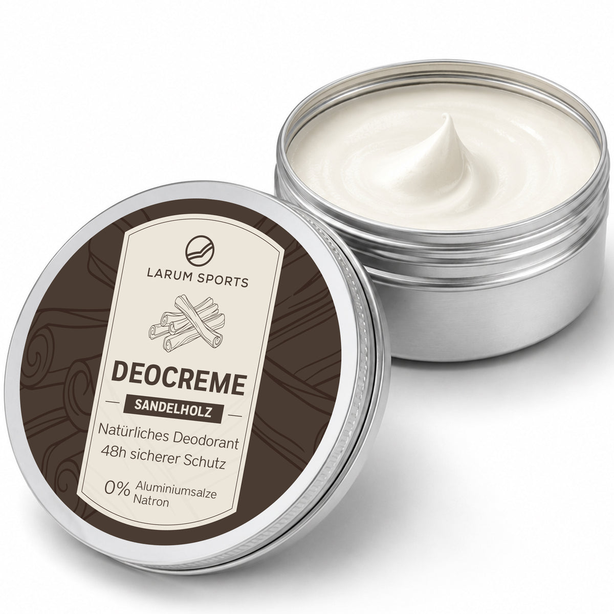 larum sports Deo Creme 48h Sandelholz